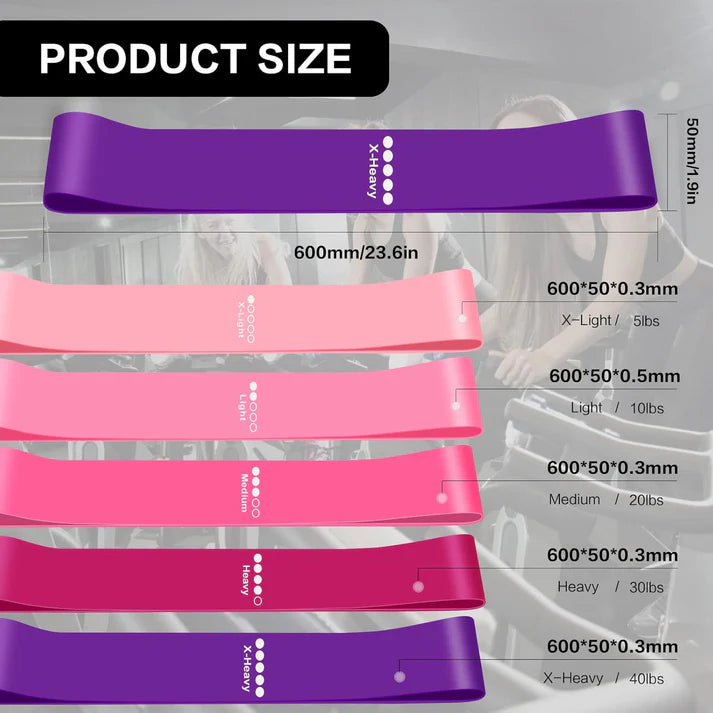 VictoryFit™ Fitness Exercise – Women’s Workout Bands