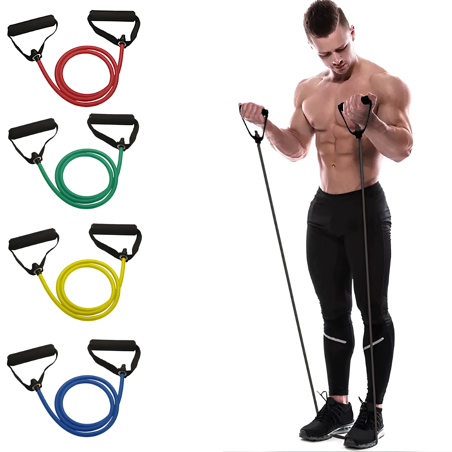 VictoryFit™ Exercise Grip – Training Band Handles