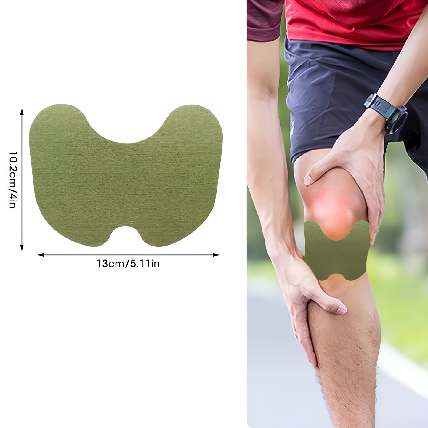 VictoryFit™ Knee Heating – Warm Running Patch